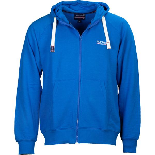 Rucanor Sky sweatvest hooded unbrushed heren blauw maat M