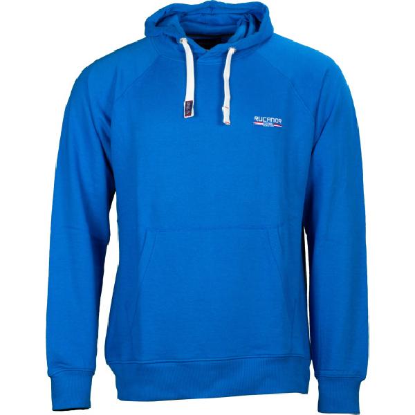 Rucanor Sydney sweatshirt hood unbrushed heren blauw maat 3XL