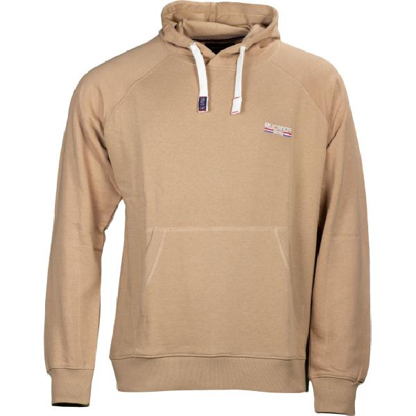 Rucanor Sydney sweatshirt hood unbrushed heren beige maat 3XL