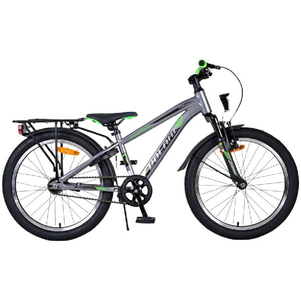 Volare Cross 20 Inch 27 cm Jongens Terugtraprem Grijs/Zwart