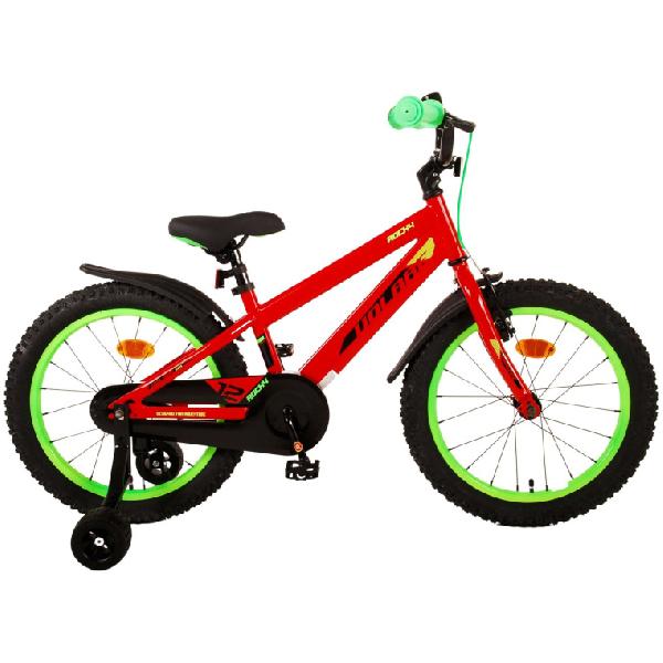 Volare Rocky 18 Inch 26 cm Jongens Terugtraprem Rood