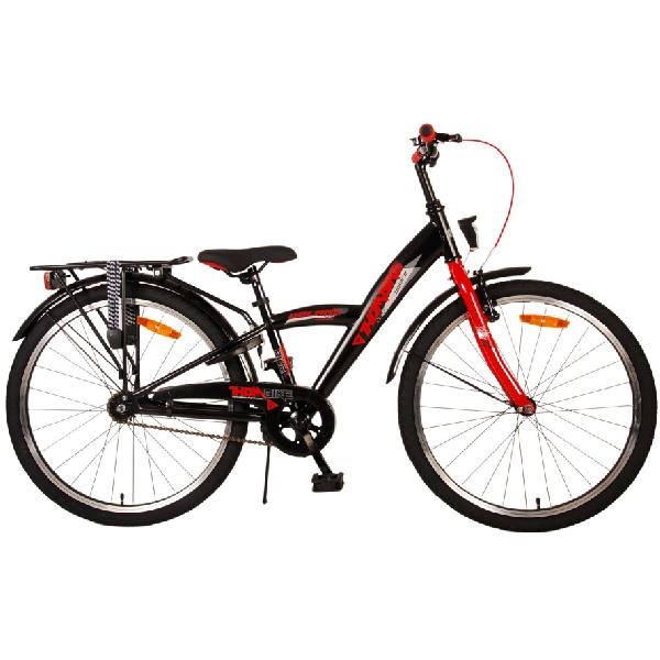 Volare Thombike 24 Inch 23 cm Jongens Terugtraprem Zwart/Rood