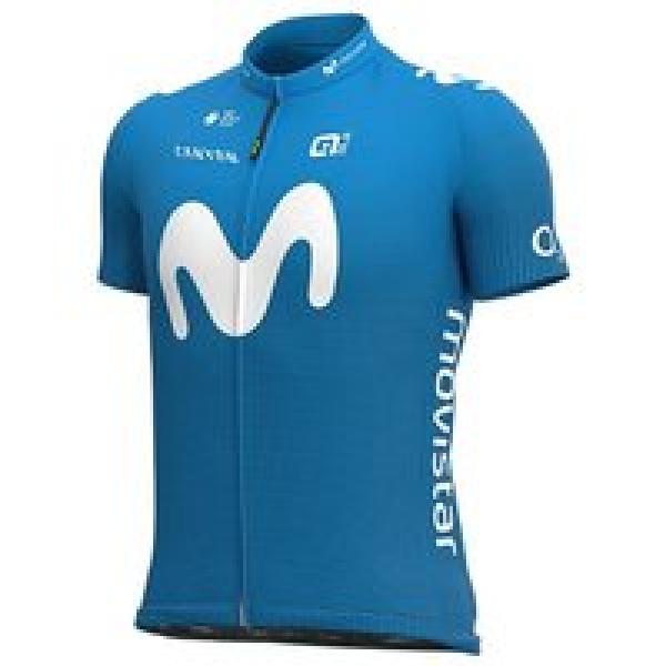 MOVISTAR TEAM Shirt met korte mouwen 2021 fietsshirt met korte mouwen, voor here