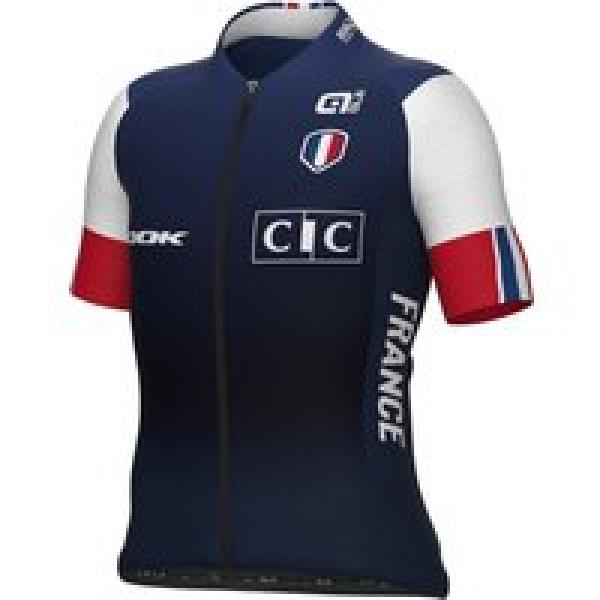 FRANSE NATIONAAL TEAM Kindershirt 2023 kinderfietsshirt, Maat S