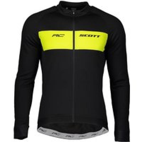 SCOTT Shirt met lange mouwen RC Warm, voor heren, Maat 2XL, Wielershirt, Wielerk