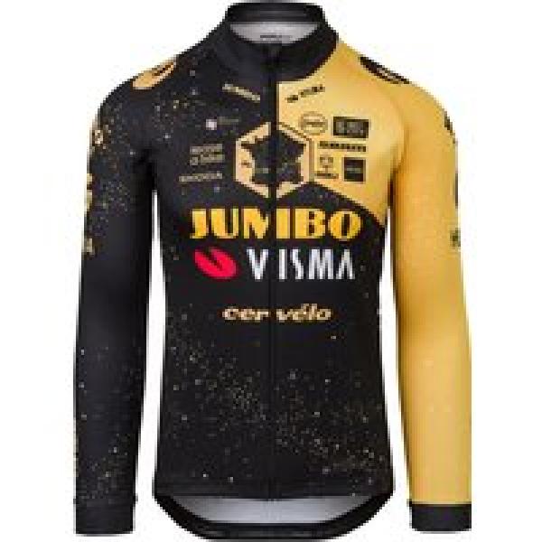 TEAM JUMBO-VISMA Shirt met lange mouwen TdF 2023 fietsshirt met lange mouwen, vo