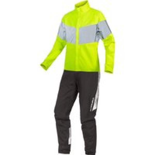 ENDURA Urban Luminite EN1150 Set (winter fietsjack + lange koersbroek) set (2 ar