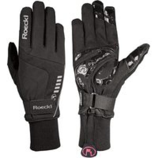 ROECKL Rovereto GTX, zwart winterhandschoenen, voor heren, Maat 6,5, Fiets hands