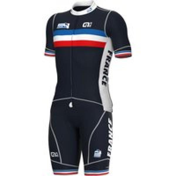 FRANSE NATIONAAL TEAM PR-S 2022 Set (fietsshirt + fietsbroek) set (2 artikelen),