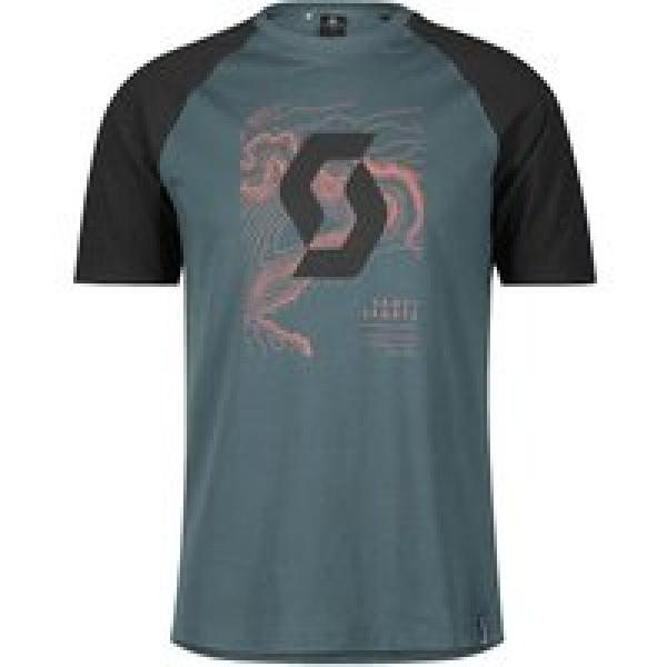 SCOTT T-Shirt Icon Raglan t-shirt, voor heren, Maat XL, MTB shirt, MTB kleding