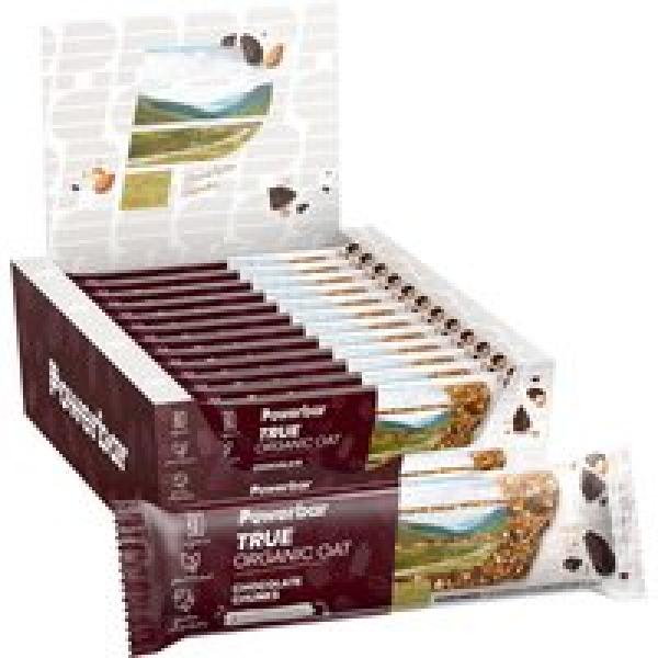 POWERBAR True Organic OAT Chocolate Chunks 16 st./doos reep, Energierepen, Prest