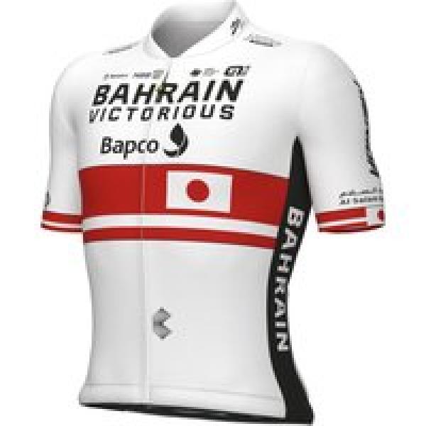 BAHRAIN - VICTORIOUS Shirt met korte mouwen Japanse kampioen 2023 fietsshirt met