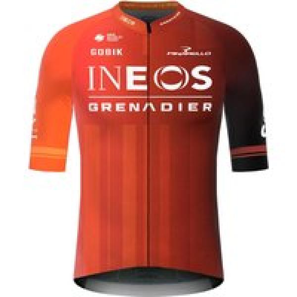 INEOS GRENADIERS Shirt met korte mouwen Race 2024 fietsshirt met korte mouwen, v