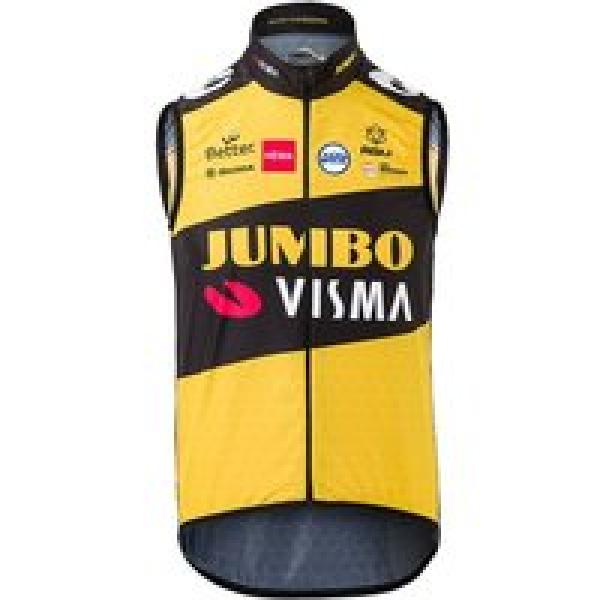 TEAM JUMBO-VISMA Windvest 2021 windvest, voor heren, Maat L, Fiets vest, Wielerk