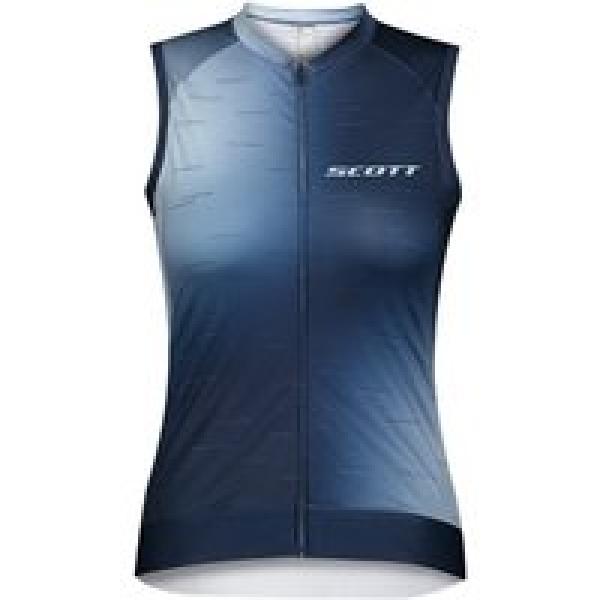 SCOTT Damesshirt zonder mouwen RC Pro damesfietsshirt zonder mouwen, Maat L, Fie