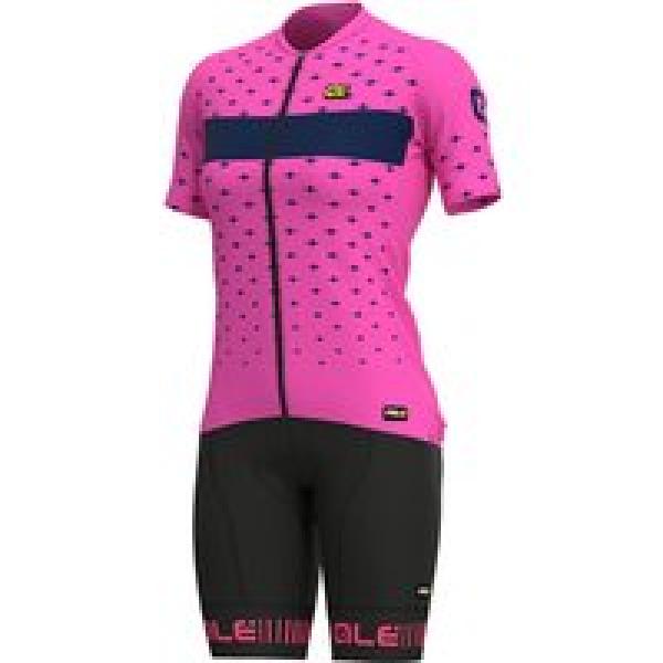 ALÉ Stars Dames set (fietsshirt + fietsbroek) dames set (2 artikelen), Fietskled