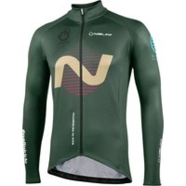 NALINI New Warm fietsshirt met lange mouwen, voor heren, Maat M, Fietsshirt, Fie