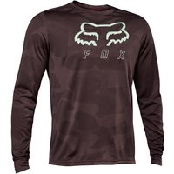 FOX Fietsshirt met lange mouwen Ranger Tru Dri bikeshirt, voor heren, Maat M, Fi