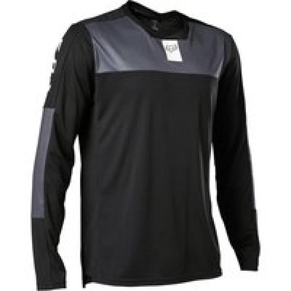 FOX Fietsshirt Defend Foxhead bikeshirt, voor heren, Maat L, Fietsshirt, Wielerk