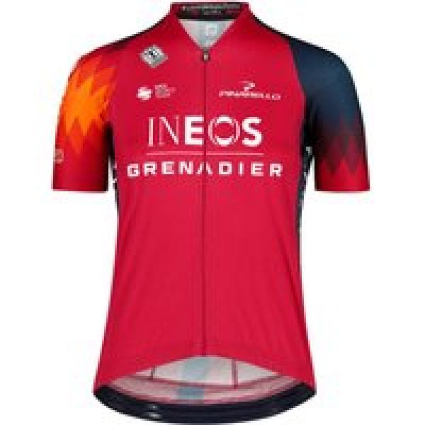 INEOS Grenadiers Dames Fietsshirt met korte mouwen Icon 2023 damesfietsshirt, Ma