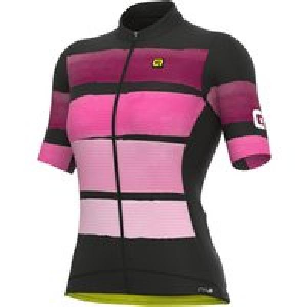 ALÉ Damesshirt Track damesfietsshirt, Maat L, Fietsshirt, Fietskleding