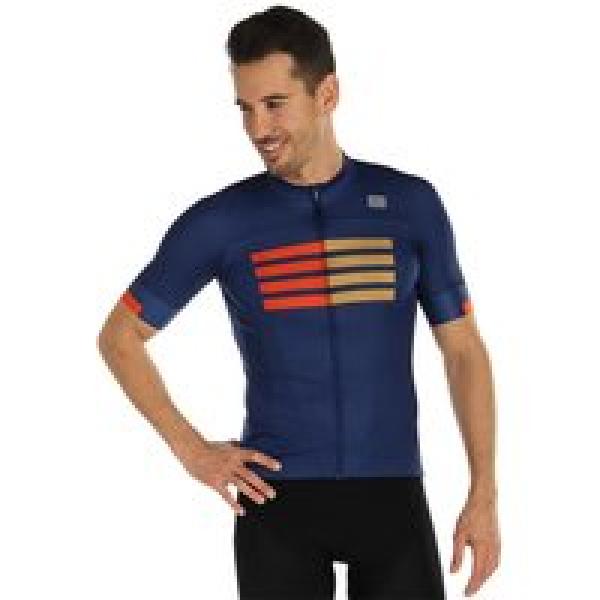 SPORTFUL Shirt met korte mouwen Wire, voor heren, Maat 2XL, Wielershirt, Wielerk