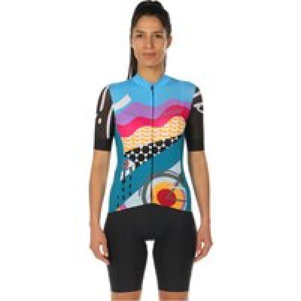 NALINI Las Vegas Dames set (fietsshirt + fietsbroek) dames set (2 artikelen), Fi