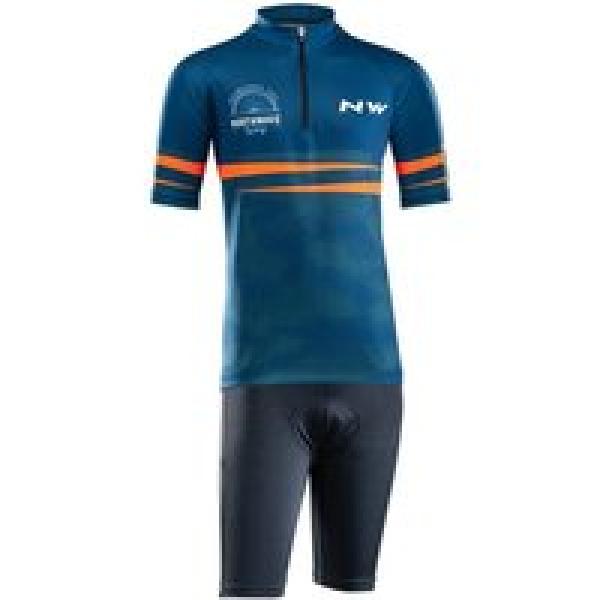 NORTHWAVE Origin Kinderset (fietsshirt + fietsbroek) kinderset (2 artikelen), Ki