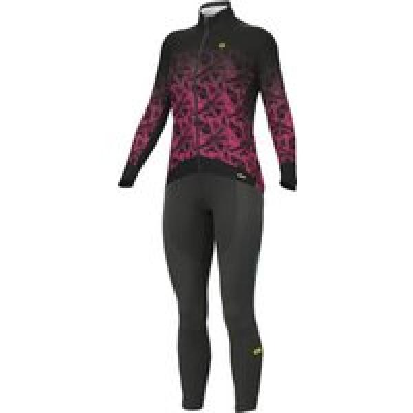 ALÉ Pyramid Dames set (winter fietsjack + lange koersbroek) dames set (2 artikel