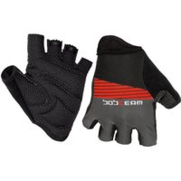 Fietshandschoenen, BOBTEAM fietsPerformance Line II zwart/titaan handschoenen, v