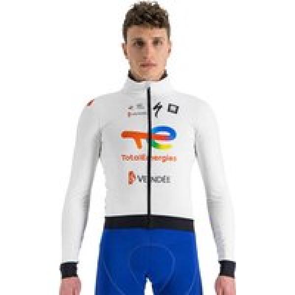 TEAM TOTALENERGIES Fietsjack Fiandre Pro 2023 Light Jacket, voor heren, Maat 2XL