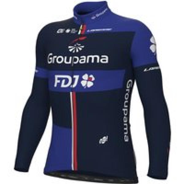 GROUPAMA - FDJ Shirt met lange mouwen 2023 fietsshirt met lange mouwen, voor her