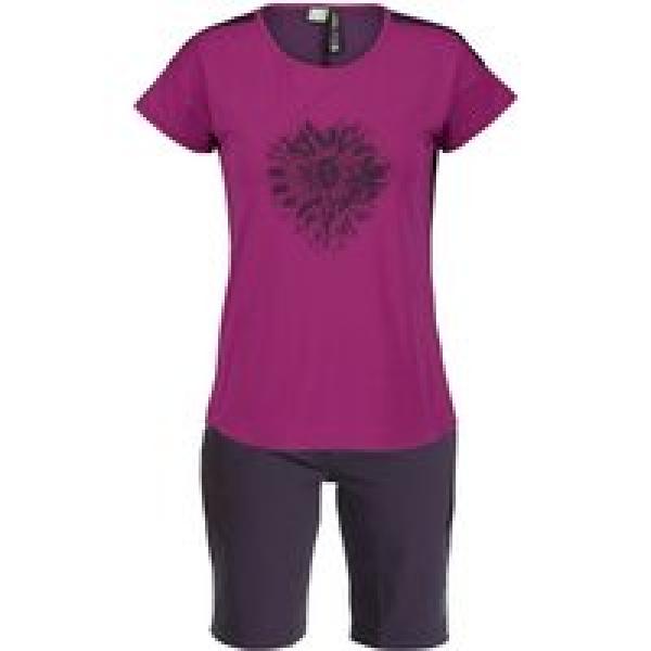 SCOTT Trail Flow Dri Dames set (fietsshirt + fietsbroek) dames set (2 artikelen)