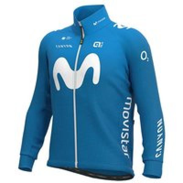 MOVISTAR TEAM Winterjack 2021, voor heren, Maat S, Fietsjas, Fietskleding