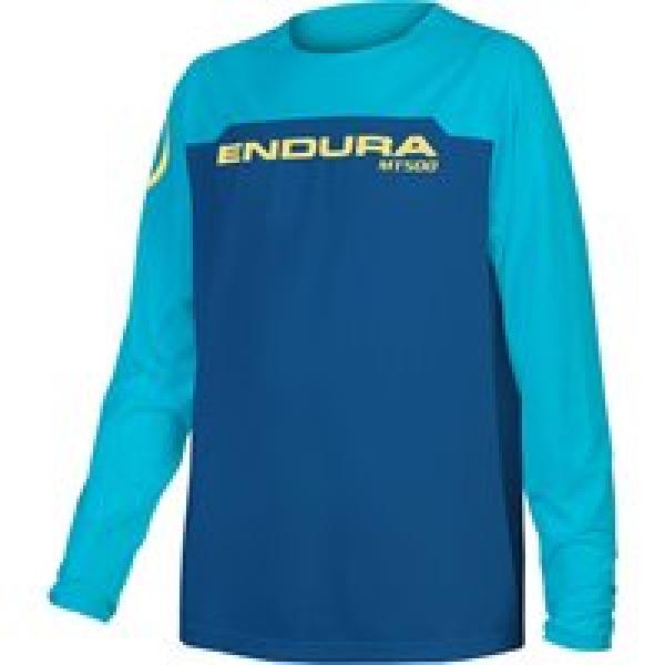 ENDURA KinderMT500 Burner fietsshirt met lange mouwen, Maat S, Kinder fietsshirt