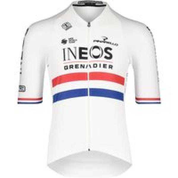 INEOS Grenadiers Fietsshirt met korte mouwen Brits Kampioen Icon 2022 fietsshirt