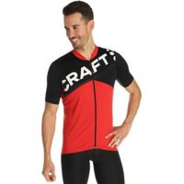 CRAFT Shirt Endurance Logo fietsshirt met korte mouwen, voor heren, Maat 2XL, Wi