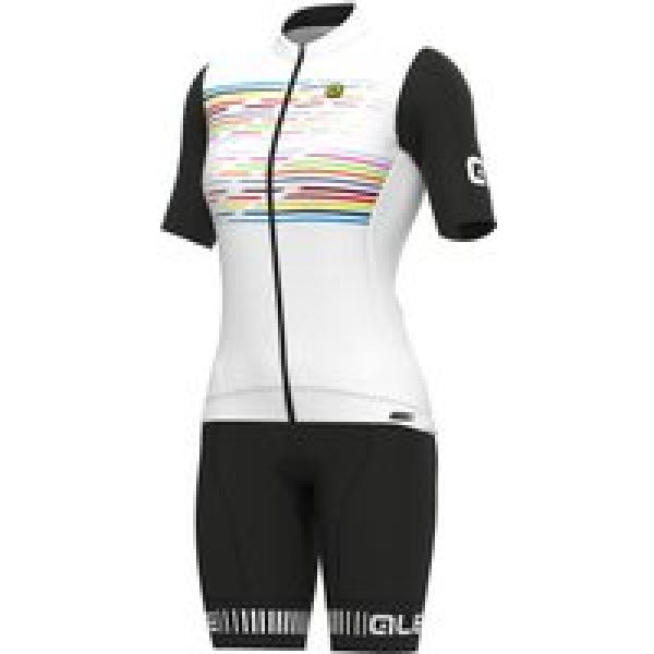 ALÉ Logo Dames set (fietsshirt + fietsbroek) dames set (2 artikelen), Fietskledi