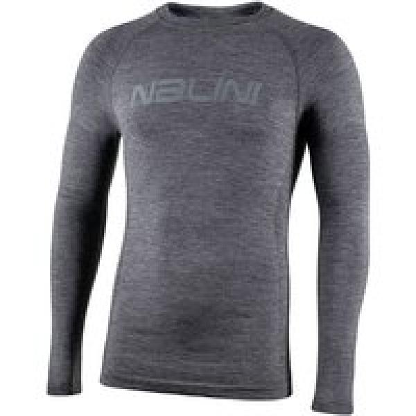 NALINI Fietsmet lange mouwen Wool onderhemd, voor heren, Maat 2XL