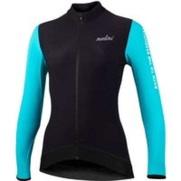 NALINI Damesshirt met lange mouwen Fit damesfietsshirt met lange mouwen, Maat L,