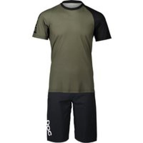 POC Pure Set (fietsshirt + fietsbroek) set (2 artikelen), voor heren