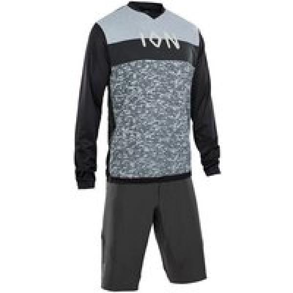 ION Scrub AMP Set (fietsshirt + fietsbroek) set (2 artikelen), voor heren