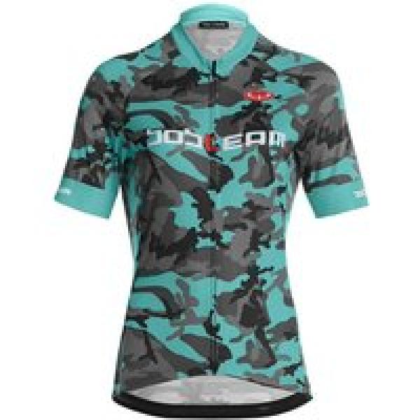 Fietsshirt, BOBTEAM Damesshirt Amo Camo damesfietsshirt, Maat L, Fietskleding