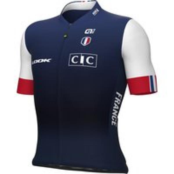 FRANSE NATIONAAL TEAM Shirt met korte mouwen 2023 fietsshirt met korte mouwen, v