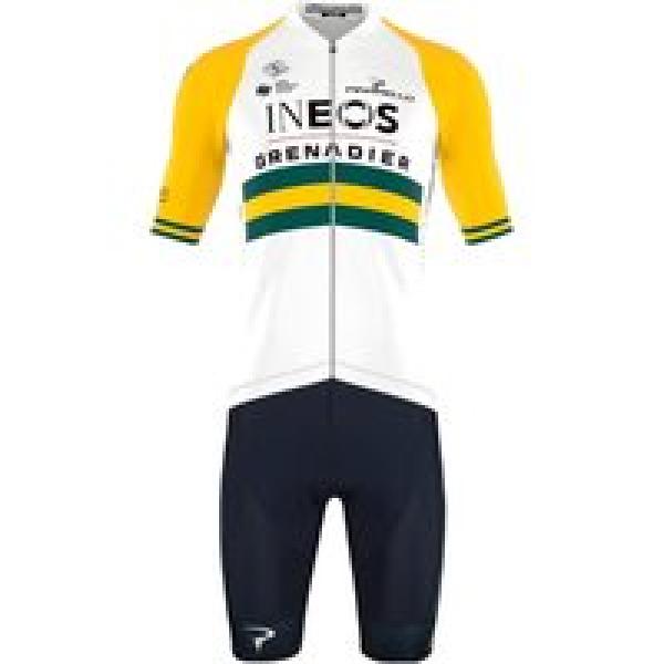 INEOS Grenadiers Australische kampioen Icon 23 Set (fietsshirt + fietsbroek) set