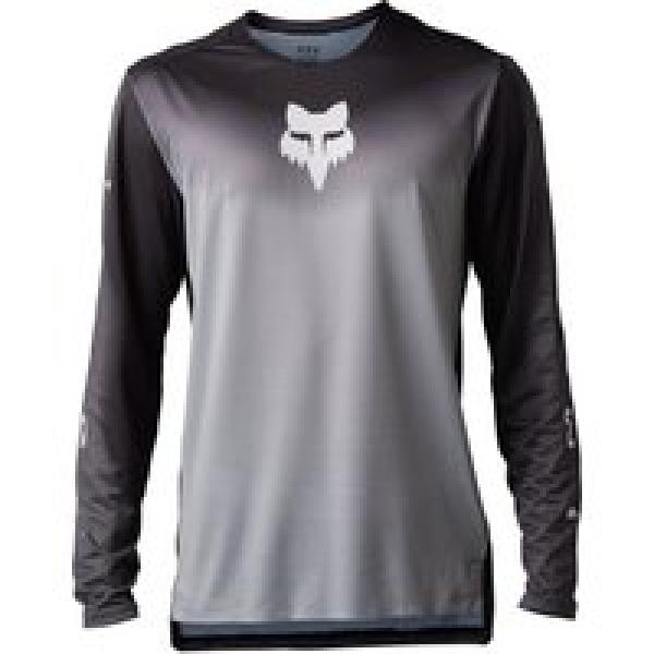 FOX Fietsshirt met lange mouwen Flexair Novah bikeshirt, voor heren, Maat L, Fie