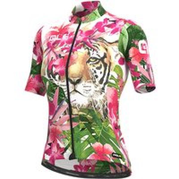 ALÉ Damesshirt Tiger damesfietsshirt, Maat L, Fietsshirt, Fietskleding