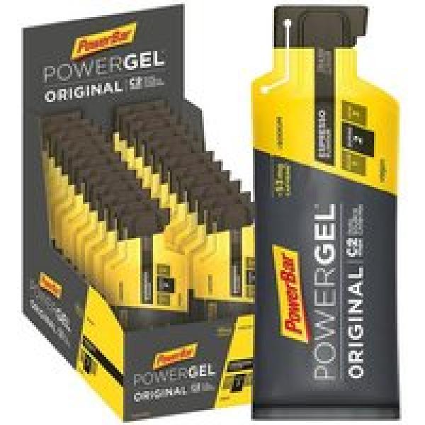 POWERBAR Powergel Original Espresso 24 stuks/doos, Sportgel, Prestatievoeding