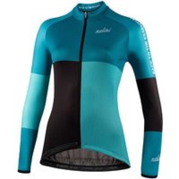 NALINI Damesshirt met lange mouwen Color damesfietsshirt met lange mouwen, Maat