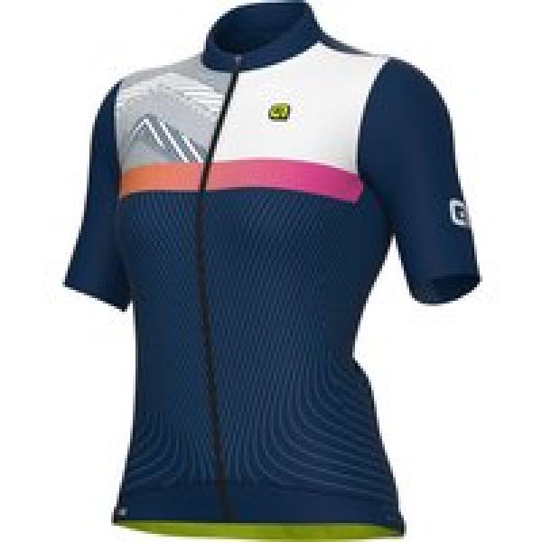 ALÉ Damesshirt Zig Zag, Maat M, Wielershirt, Fietskleding